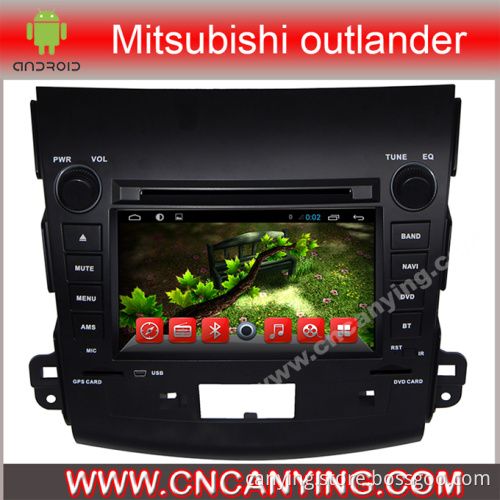 Car DVD Player for Pure Android 4.2.2 Car DVD Player with A9 CPU Capacitive Touch Screen GPS Bluetooth for Mitsubishi Outlander 2006-2011 (AD-7062)